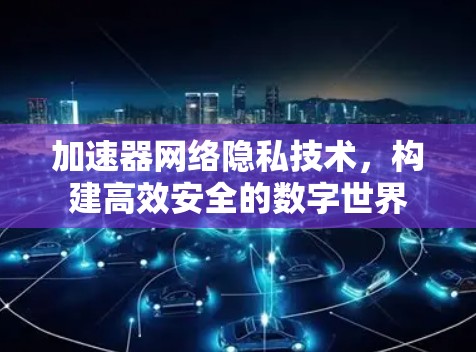 加速器网络隐私技术，构建高效安全的数字世界