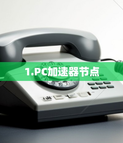1.PC加速器节点