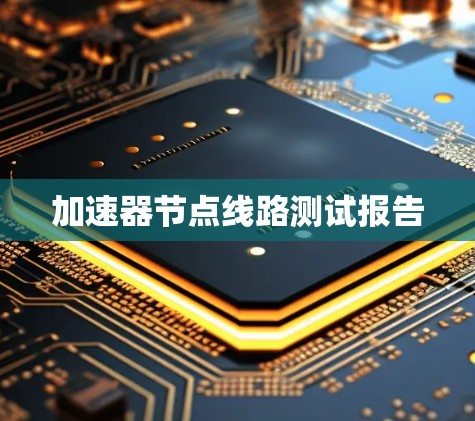 加速器节点线路测试报告
