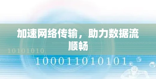 加速网络传输，助力数据流顺畅