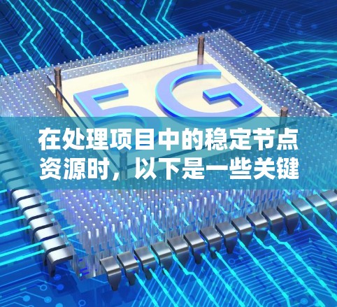 在处理项目中的稳定节点资源时，以下是一些关键步骤和注意事项