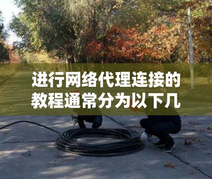 进行网络代理连接的教程通常分为以下几个步骤,涵盖了安装、配置、连接和使用的各个方面。以下是一个系统化的教程指南 进行网络代理连接的教程通常分为以下几个步骤,涵盖了安装、配置、连接和使用的各个方面。以下是一个系统化的教程指南