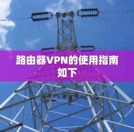 路由器VPN的使用指南如下