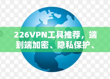 226VPN工具推荐，端到端加密、隐私保护、多设备兼容性与设置优化