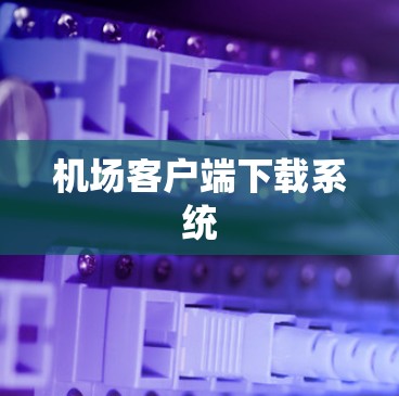 机场客户端下载系统