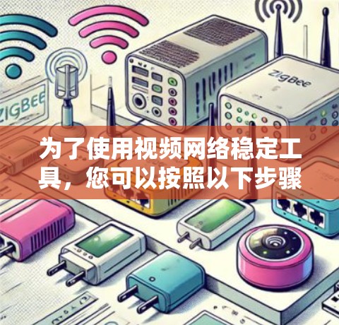 为了使用视频网络稳定工具，您可以按照以下步骤进行