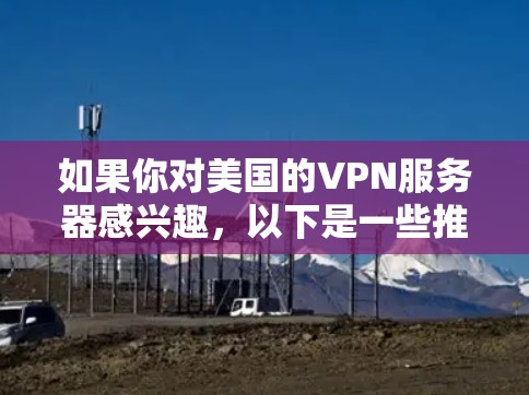 如果你对美国的VPN服务器感兴趣，以下是一些推荐的网站，供你参考