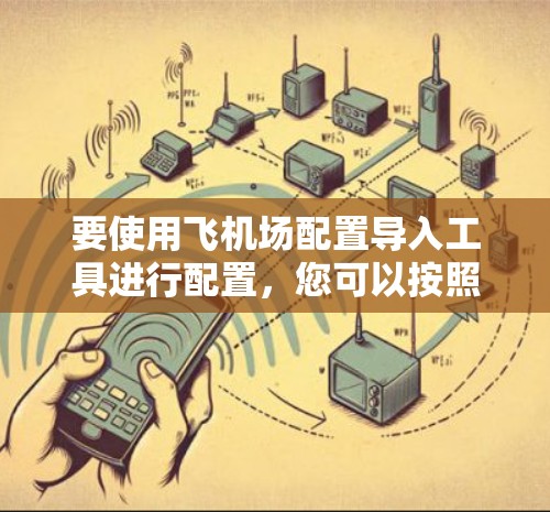 要使用飞机场配置导入工具进行配置，您可以按照以下步骤进行操作