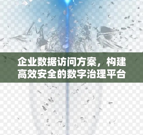 企业数据访问方案，构建高效安全的数字治理平台