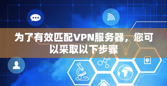 为了有效匹配VPN服务器，您可以采取以下步骤