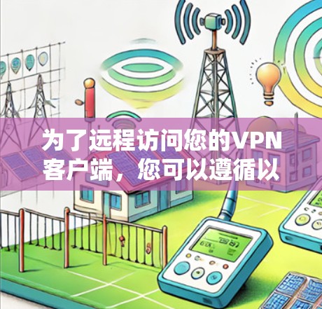 为了远程访问您的VPN客户端，您可以遵循以下步骤进行操作