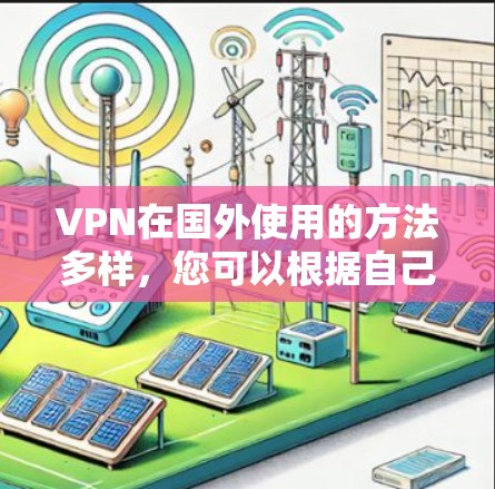 VPN在国外使用的方法多样，您可以根据自己的需求和情况选择合适的网络服务。以下是一些使用国内VPN访问国外网络的常见方法