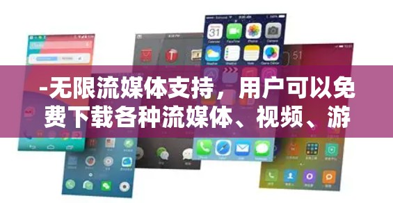 -无限流媒体支持,用户可以免费下载各种流媒体、视频、游戏等资源 -无限流媒体支持,用户可以免费下载各种流媒体、视频、游戏等资源