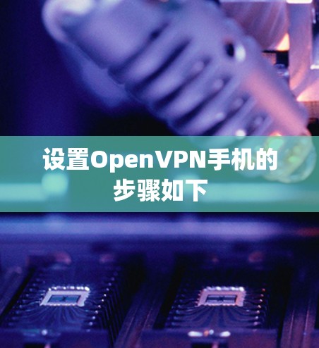 设置OpenVPN手机的步骤如下