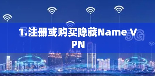 1.注册或购买隐藏Name VPN