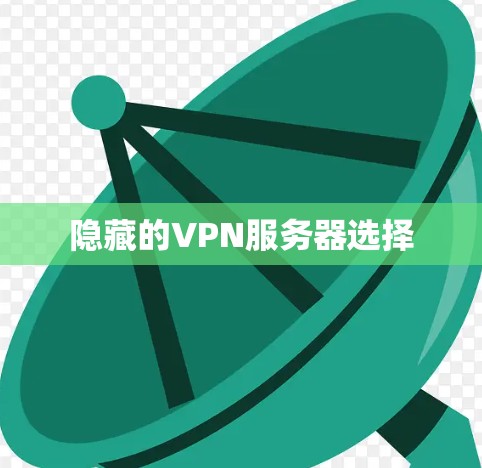 隐藏的VPN服务器选择